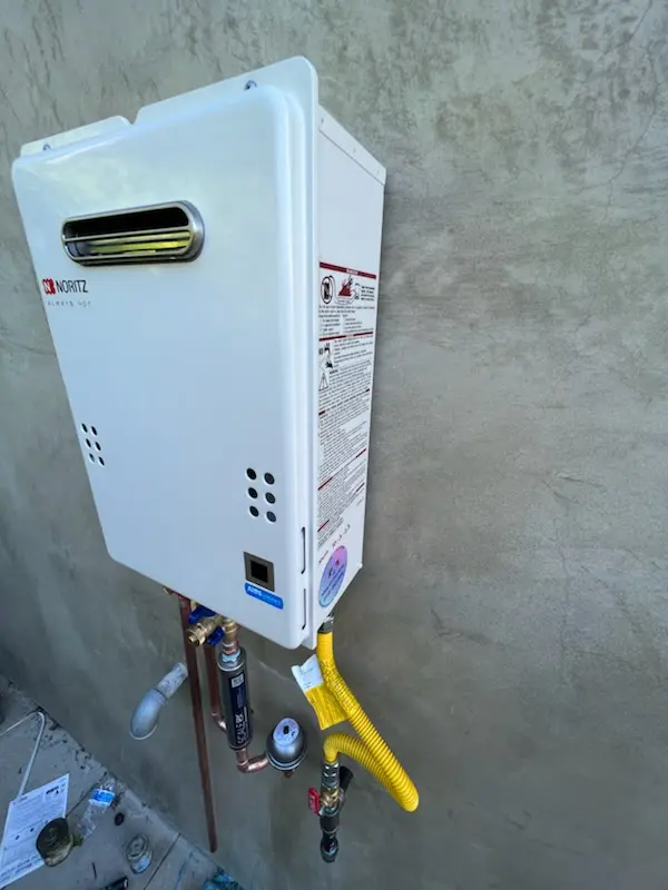 Tankless water heater installation for Collingswood homes