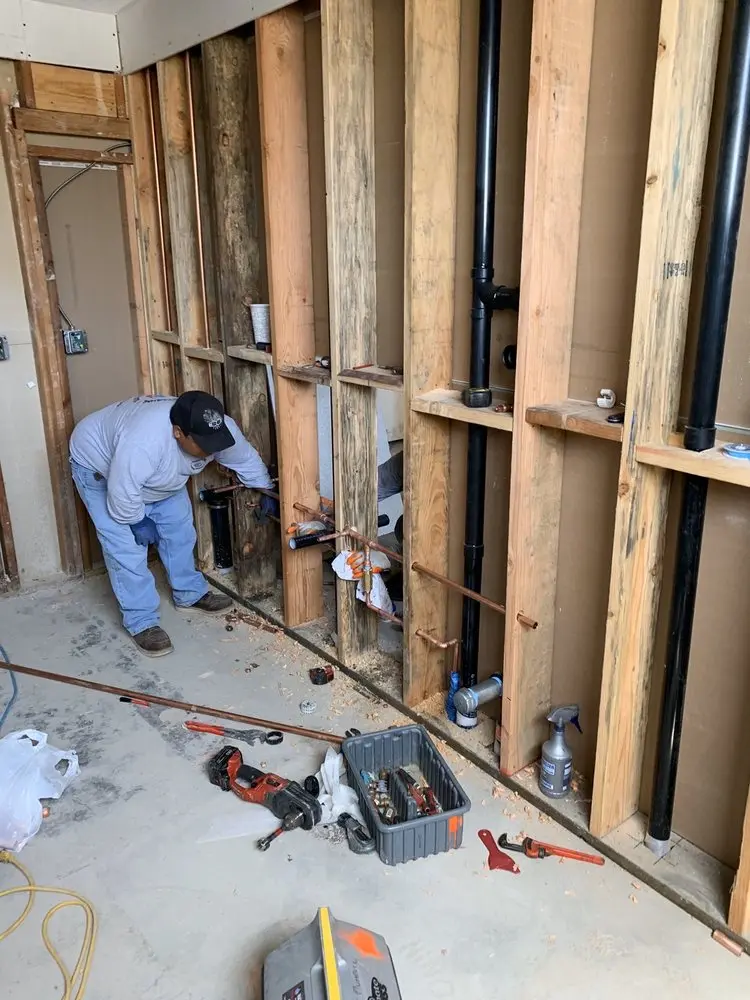 Commercial rough-in plumbing for Trenchless Sewer Repair in Collingswood